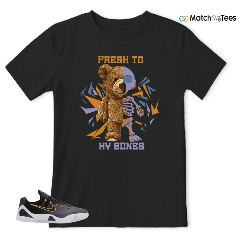NIKE KOBE 9 EM LOW FADE (GS) SNEAKER Matching Tees t-shirt
