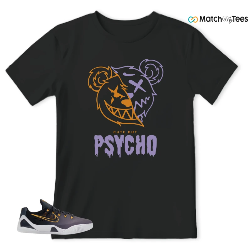 NIKE KOBE 9 EM LOW FADE (GS) SNEAKER Matching Tees t-shirt