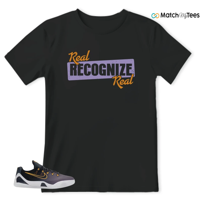 NIKE KOBE 9 EM LOW FADE (GS) SNEAKER Matching Tees t-shirt