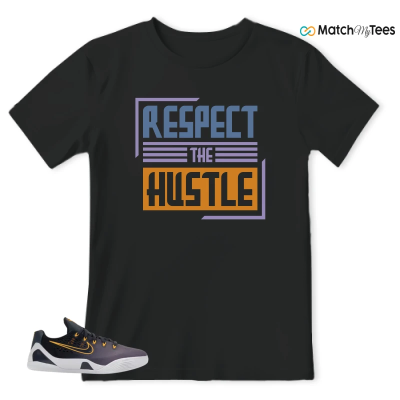 NIKE KOBE 9 EM LOW FADE (GS) SNEAKER Matching Tees t-shirt