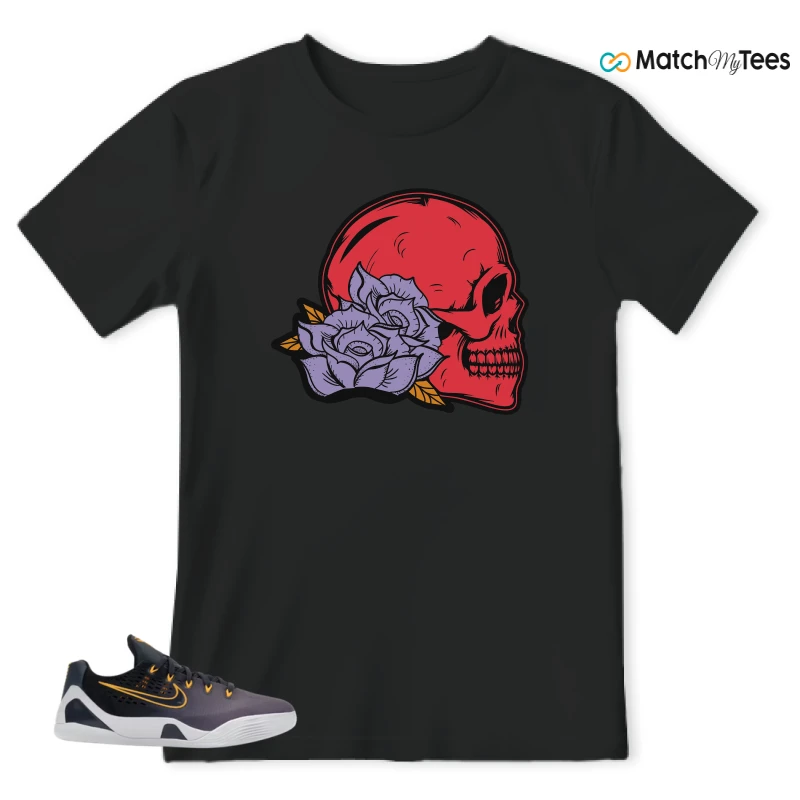 NIKE KOBE 9 EM LOW FADE (GS) SNEAKER Matching Tees t-shirt