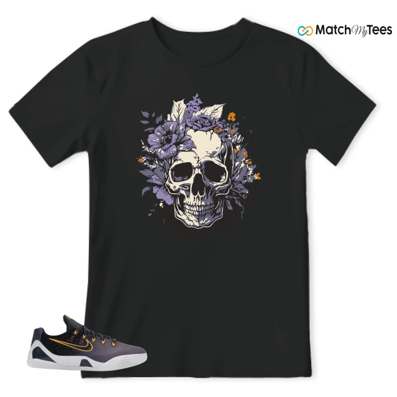 NIKE KOBE 9 EM LOW FADE (GS) SNEAKER Matching Tees t-shirt