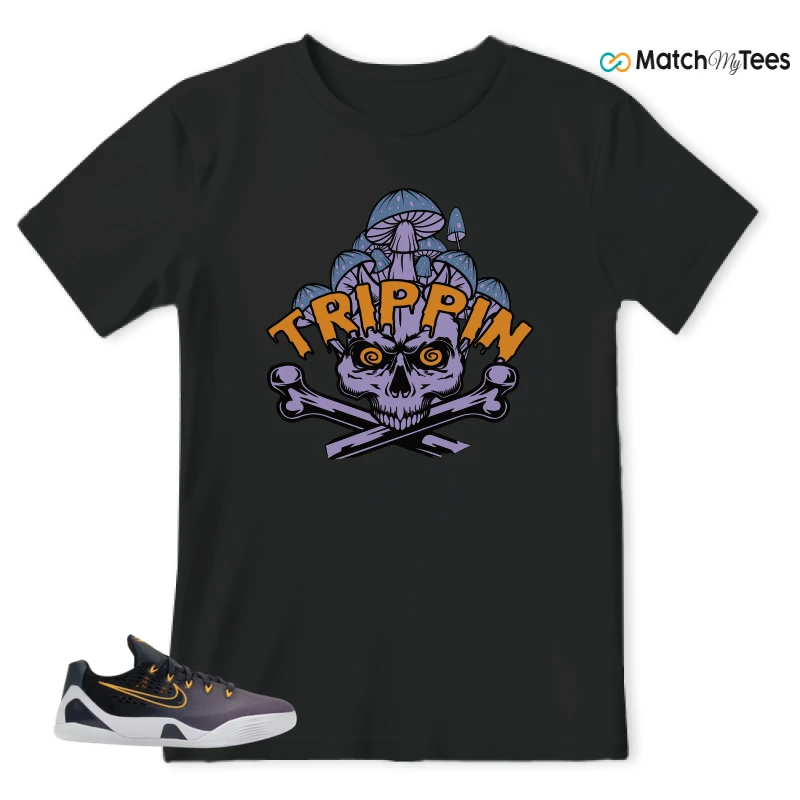 NIKE KOBE 9 EM LOW FADE (GS) SNEAKER Matching Tees t-shirt