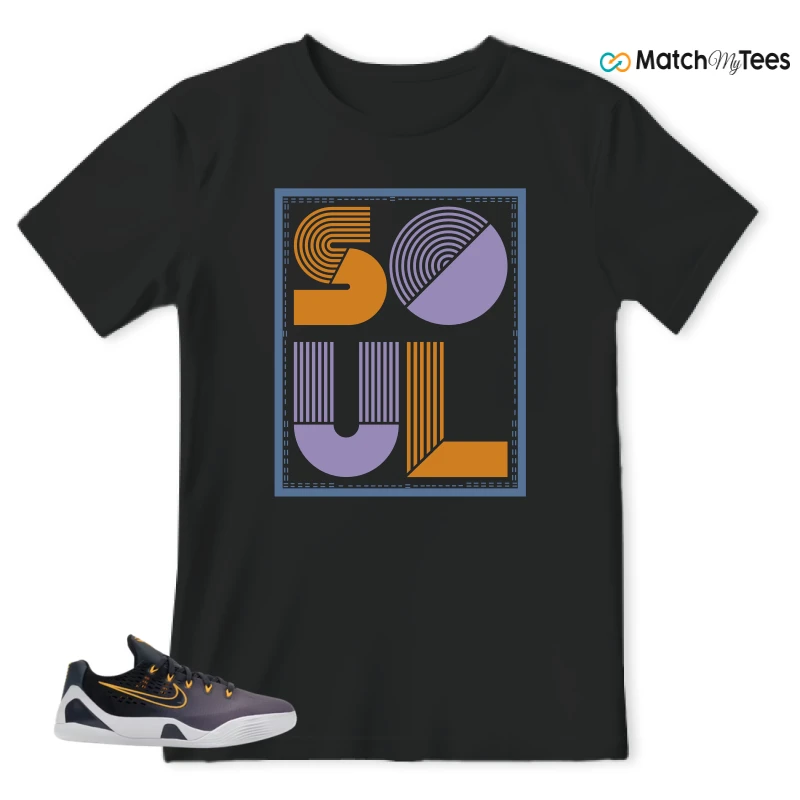 NIKE KOBE 9 EM LOW FADE (GS) SNEAKER Matching Tees t-shirt