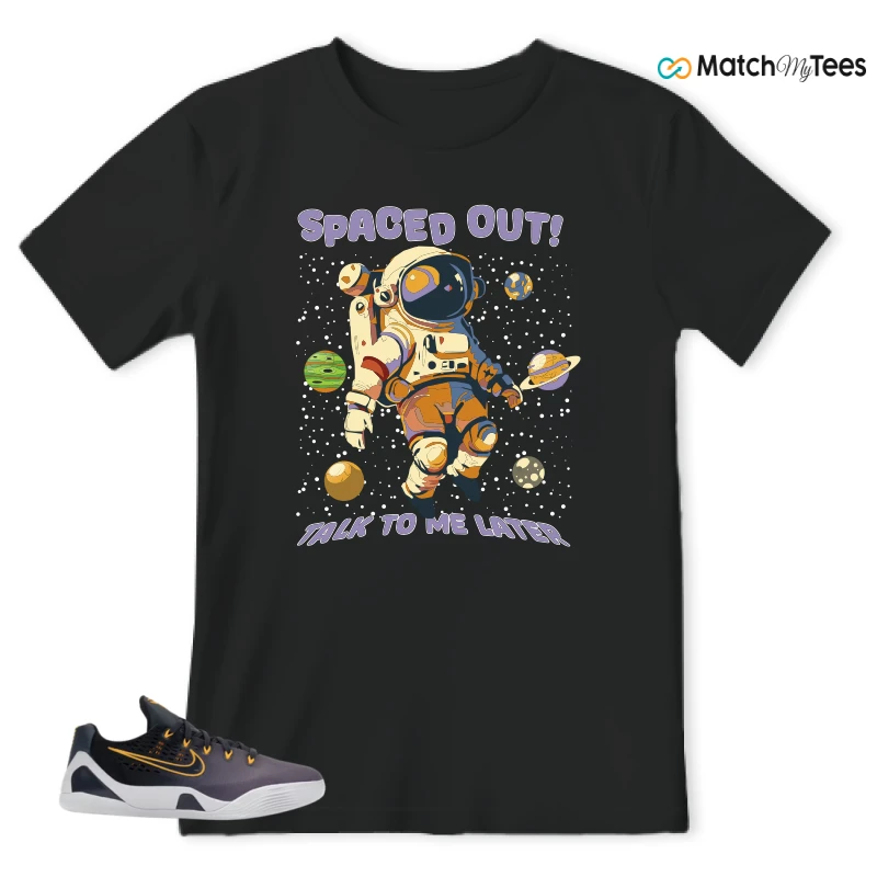 NIKE KOBE 9 EM LOW FADE (GS) SNEAKER Matching Tees t-shirt