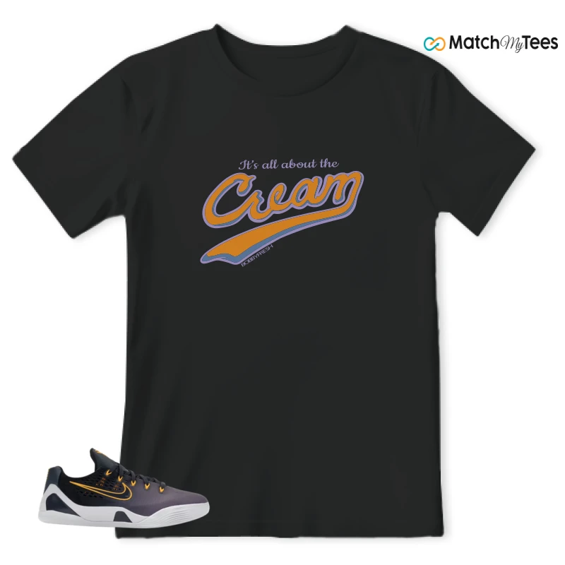 NIKE KOBE 9 EM LOW FADE (GS) SNEAKER Matching Tees t-shirt