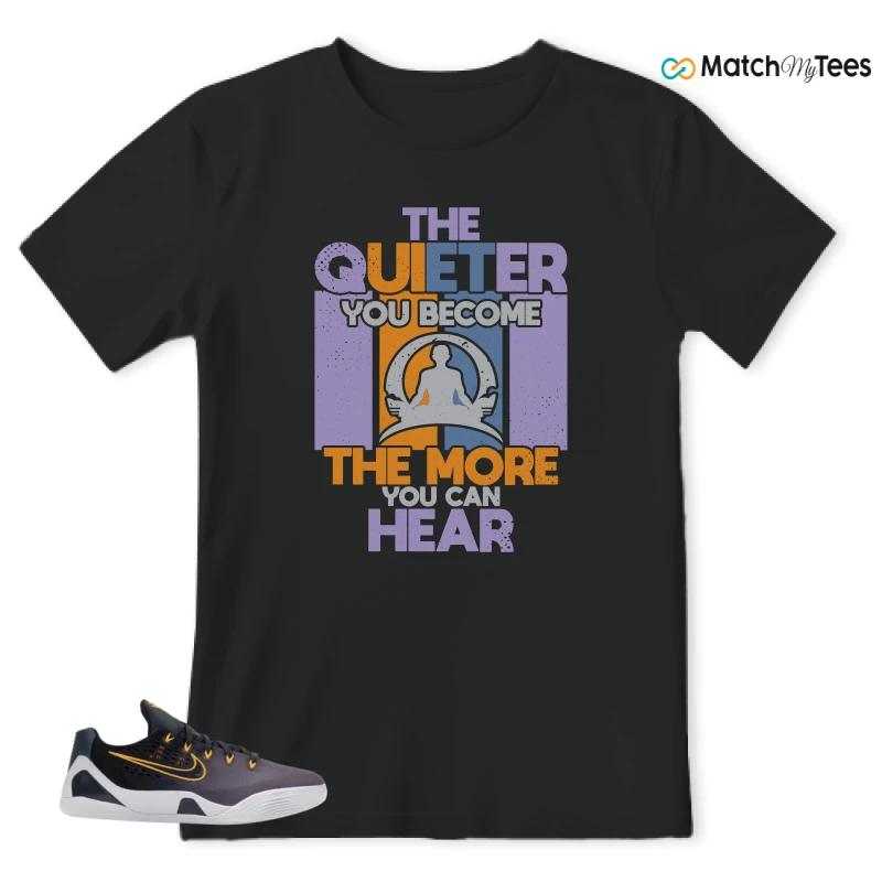 NIKE KOBE 9 EM LOW FADE (GS) SNEAKER Matching Tees t-shirt