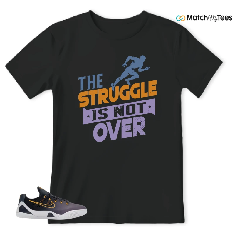 NIKE KOBE 9 EM LOW FADE (GS) SNEAKER Matching Tees t-shirt