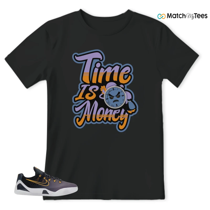 NIKE KOBE 9 EM LOW FADE (GS) SNEAKER Matching Tees t-shirt