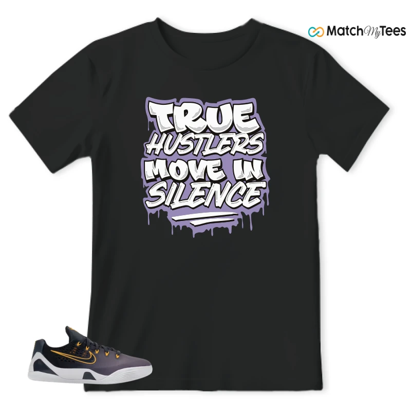 NIKE KOBE 9 EM LOW FADE (GS) SNEAKER Matching Tees t-shirt