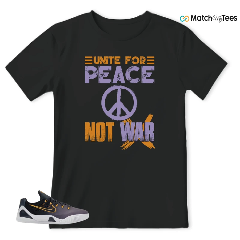 NIKE KOBE 9 EM LOW FADE (GS) SNEAKER Matching Tees t-shirt