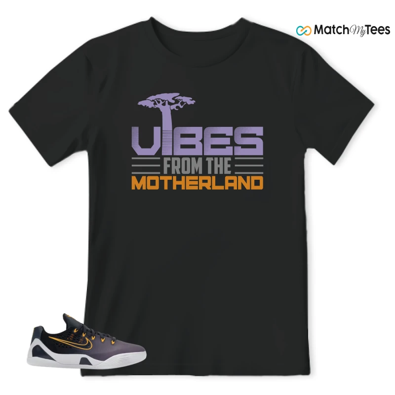 NIKE KOBE 9 EM LOW FADE (GS) SNEAKER Matching Tees t-shirt