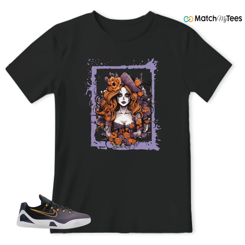 NIKE KOBE 9 EM LOW FADE (GS) SNEAKER Matching Tees t-shirt