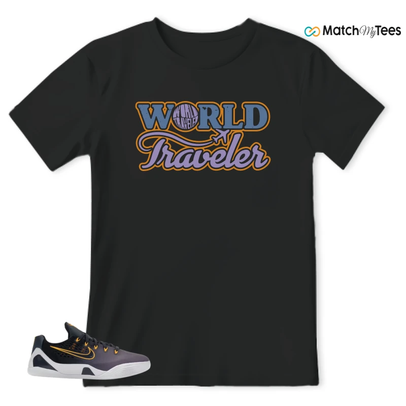 NIKE KOBE 9 EM LOW FADE (GS) SNEAKER Matching Tees t-shirt