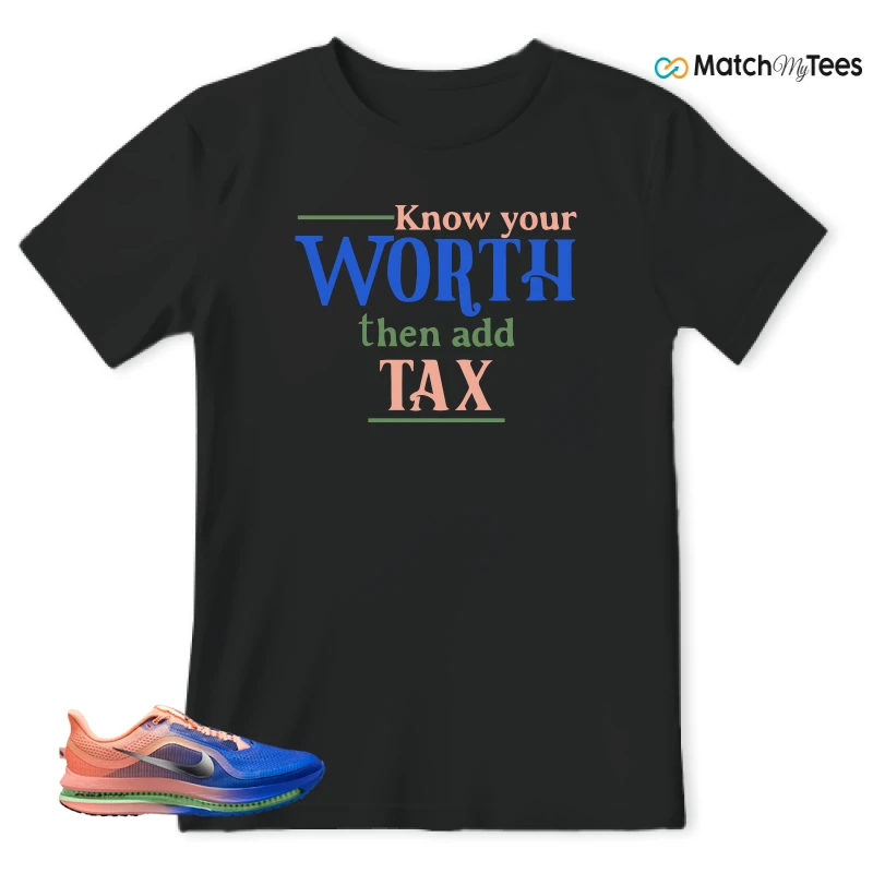 Worth Black matching T-shirt T-shirt