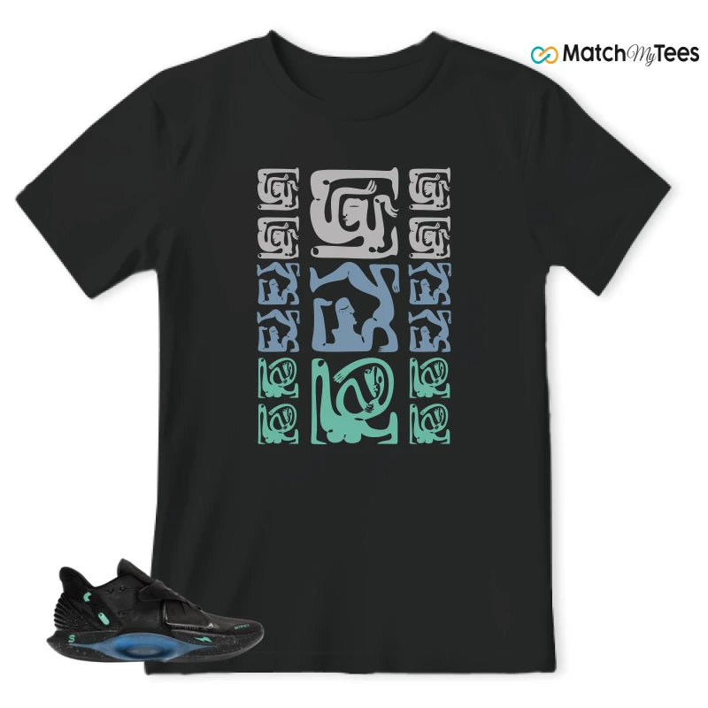 NIKE RTFKT CRYPTOKICKS IRL BLACKOUT SNEAKER Matching Tees t-shirt