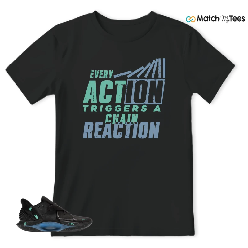 NIKE RTFKT CRYPTOKICKS IRL BLACKOUT SNEAKER Matching Tees t-shirt