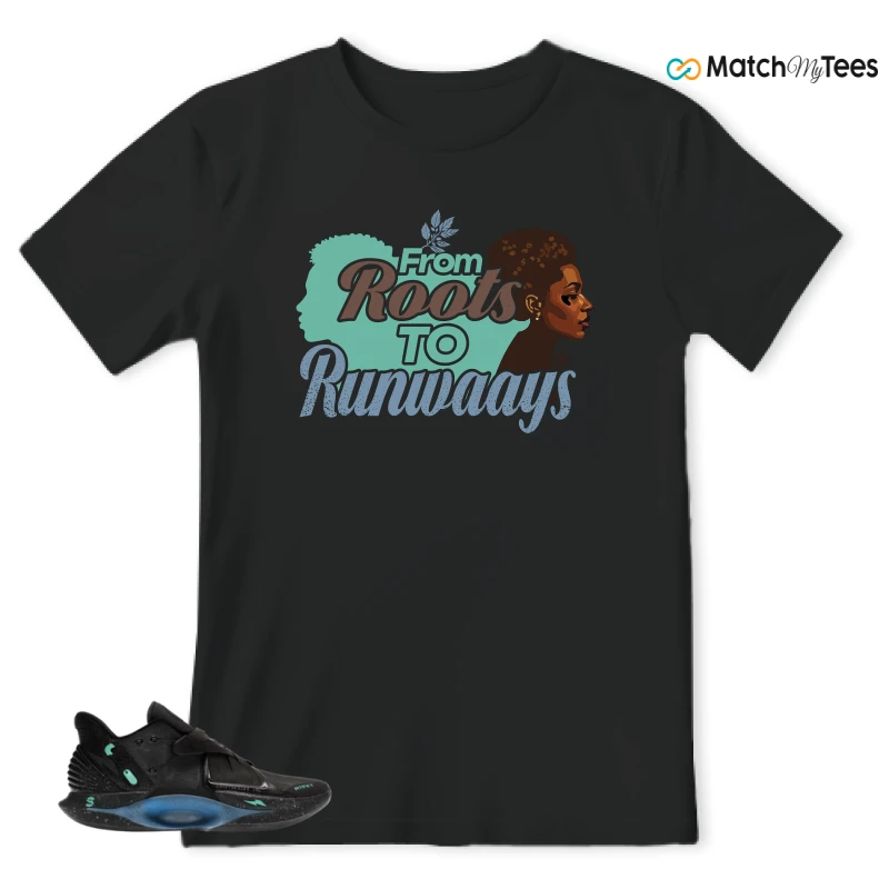 NIKE RTFKT CRYPTOKICKS IRL BLACKOUT SNEAKER Matching Tees t-shirt
