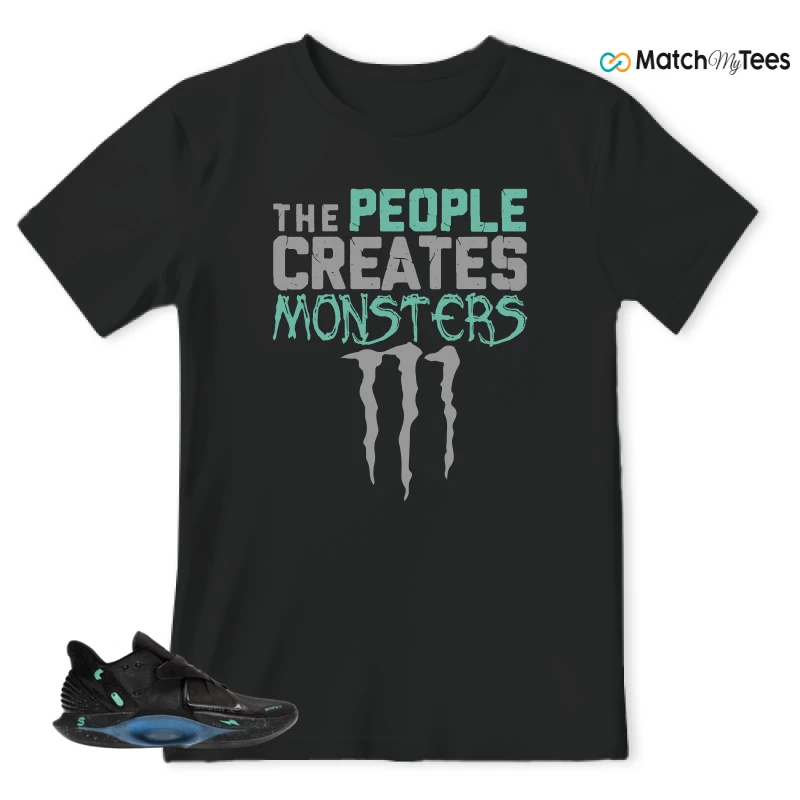 NIKE RTFKT CRYPTOKICKS IRL BLACKOUT SNEAKER Matching Tees t-shirt