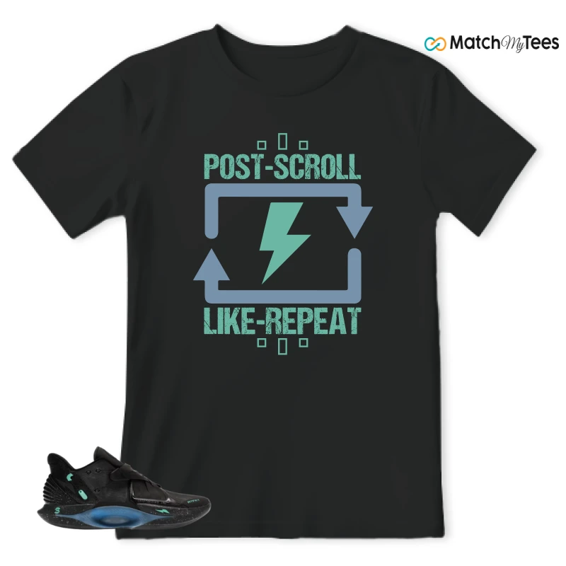 NIKE RTFKT CRYPTOKICKS IRL BLACKOUT SNEAKER Matching Tees t-shirt