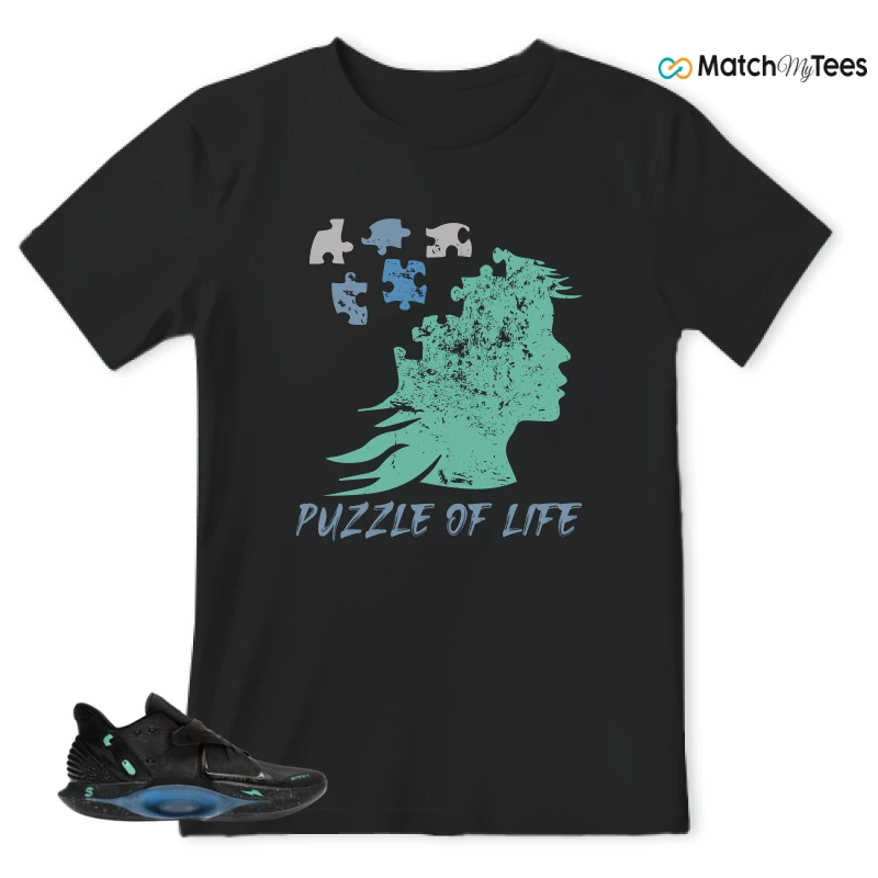 NIKE RTFKT CRYPTOKICKS IRL BLACKOUT SNEAKER Matching Tees t-shirt