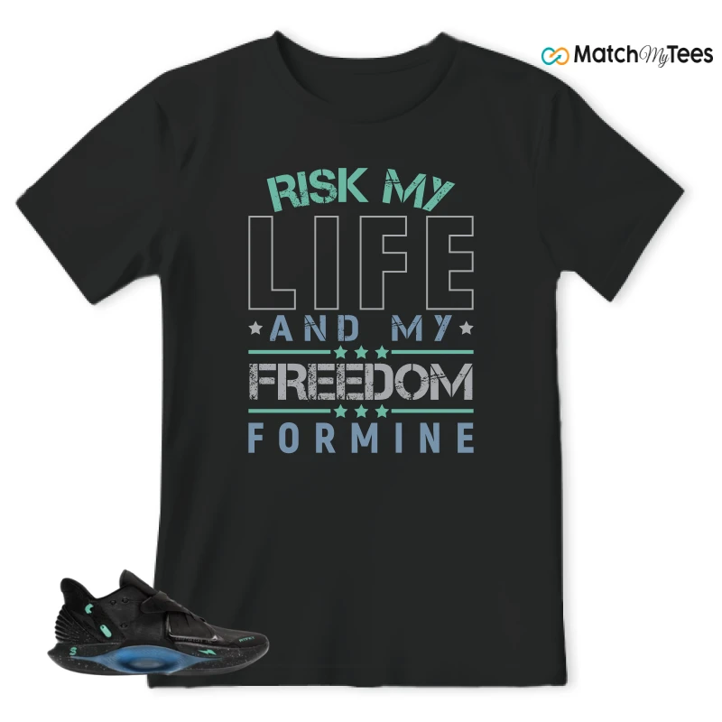 NIKE RTFKT CRYPTOKICKS IRL BLACKOUT SNEAKER Matching Tees t-shirt