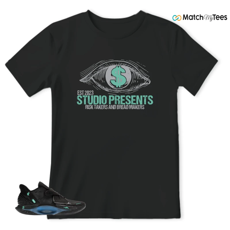 NIKE RTFKT CRYPTOKICKS IRL BLACKOUT SNEAKER Matching Tees t-shirt
