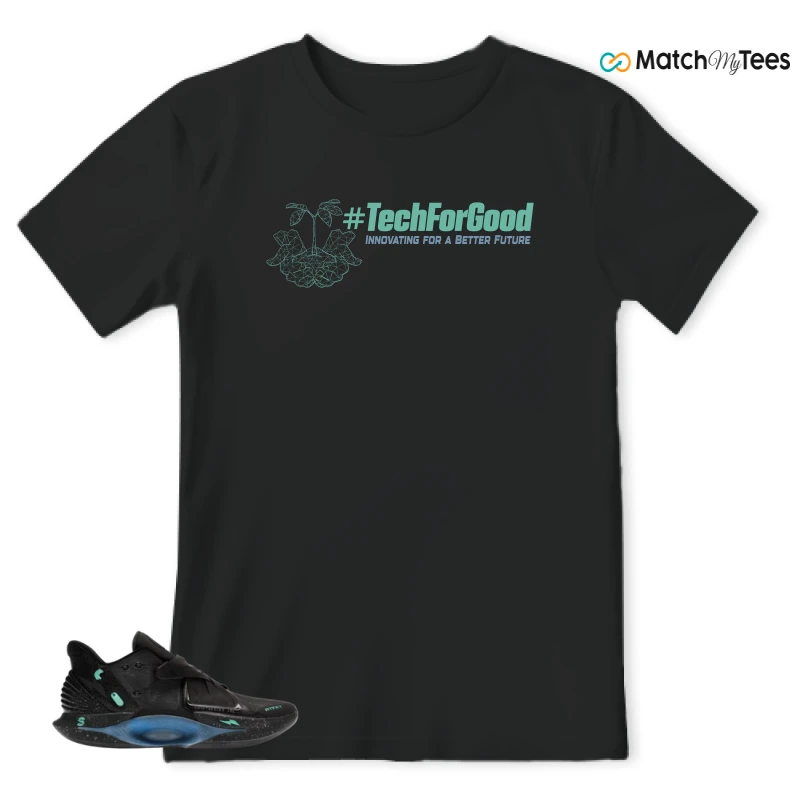NIKE RTFKT CRYPTOKICKS IRL BLACKOUT SNEAKER Matching Tees t-shirt