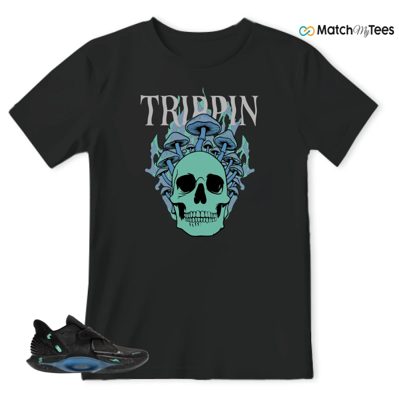 NIKE RTFKT CRYPTOKICKS IRL BLACKOUT SNEAKER Matching Tees t-shirt