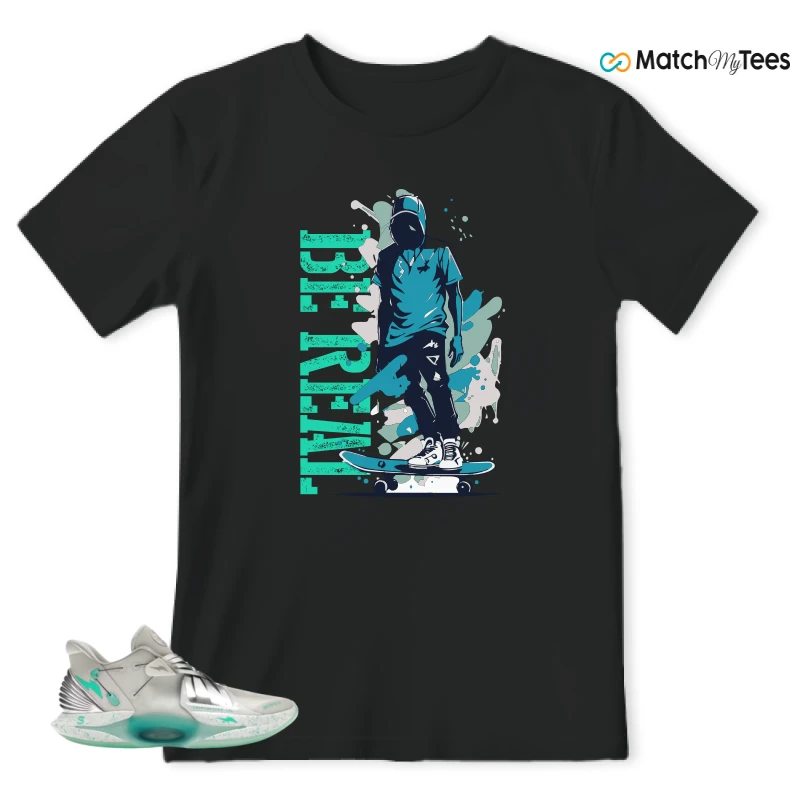 NIKE RTFKT CRYPTOKICKS IRL ICE SNEAKER Matching Tees t-shirt
