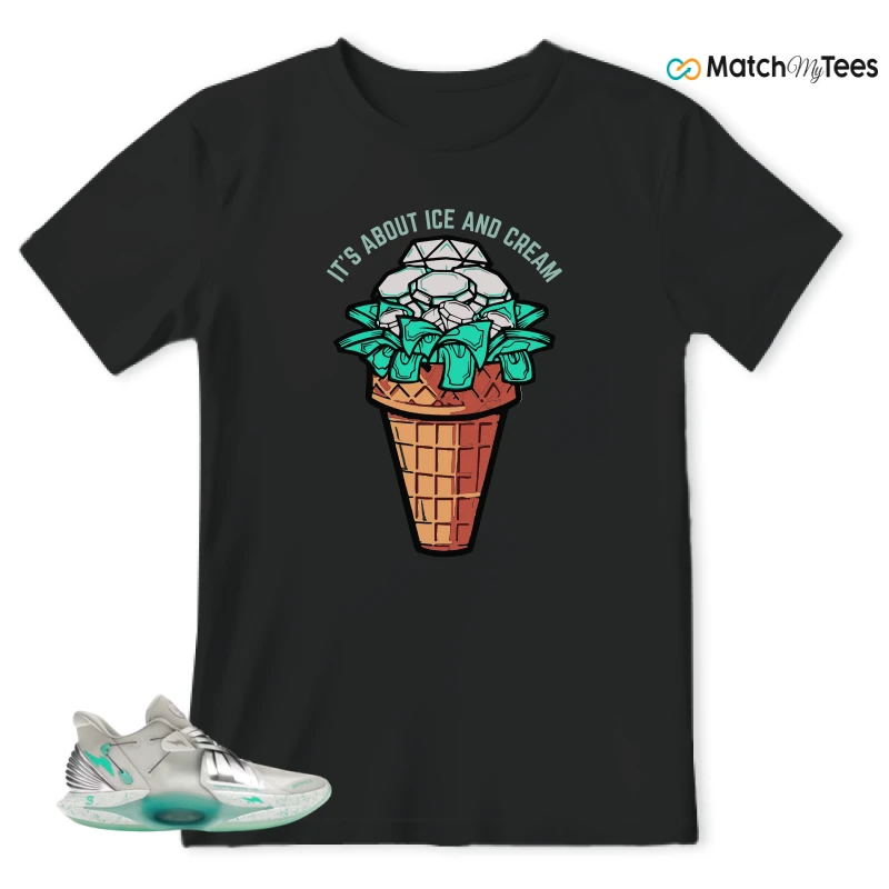 NIKE RTFKT CRYPTOKICKS IRL ICE SNEAKER Matching Tees t-shirt