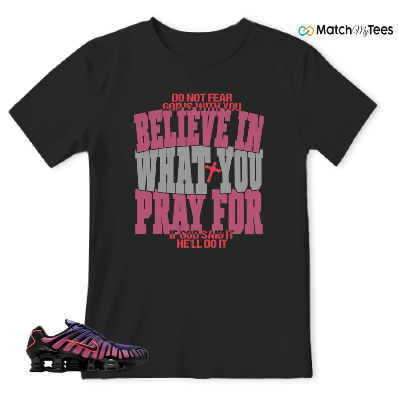 NIKE SHOX TL COURT PURPLE METALLIC BLACK SNEAKER Matching Tees t-shirt