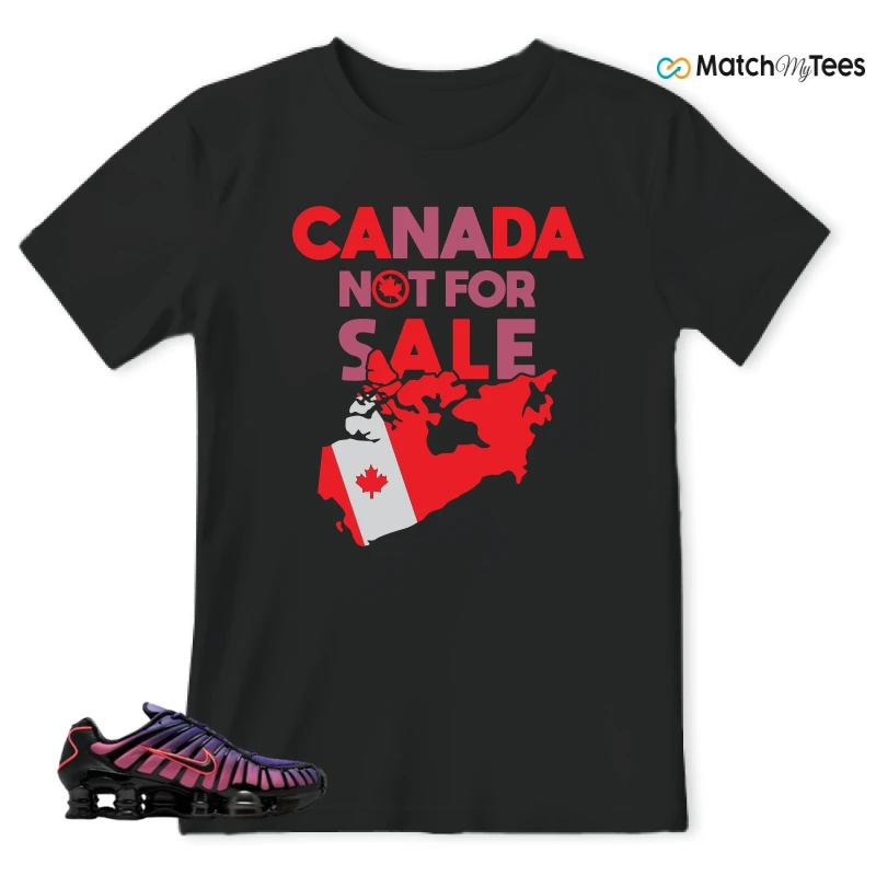 NIKE SHOX TL COURT PURPLE METALLIC BLACK SNEAKER Matching Tees t-shirt