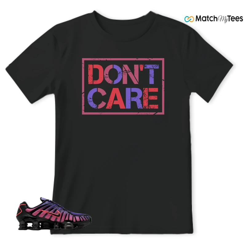 NIKE SHOX TL COURT PURPLE METALLIC BLACK SNEAKER Matching Tees t-shirt
