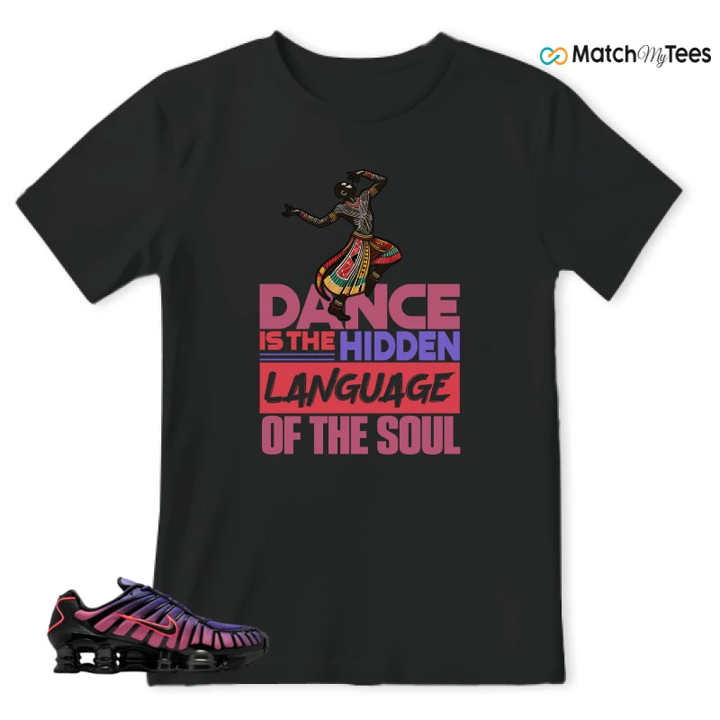 NIKE SHOX TL COURT PURPLE METALLIC BLACK SNEAKER Matching Tees t-shirt