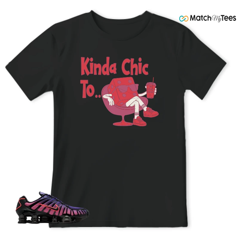 Kinda Chic Black matching T-shirt T-shirt