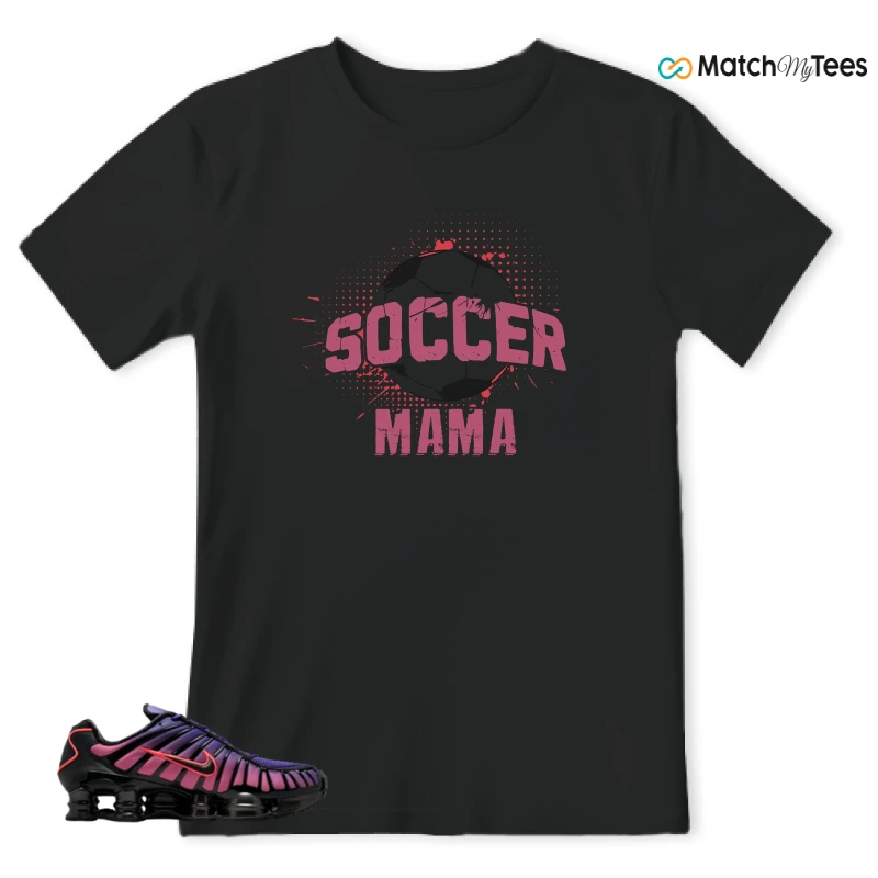 NIKE SHOX TL COURT PURPLE METALLIC BLACK SNEAKER Matching Tees t-shirt