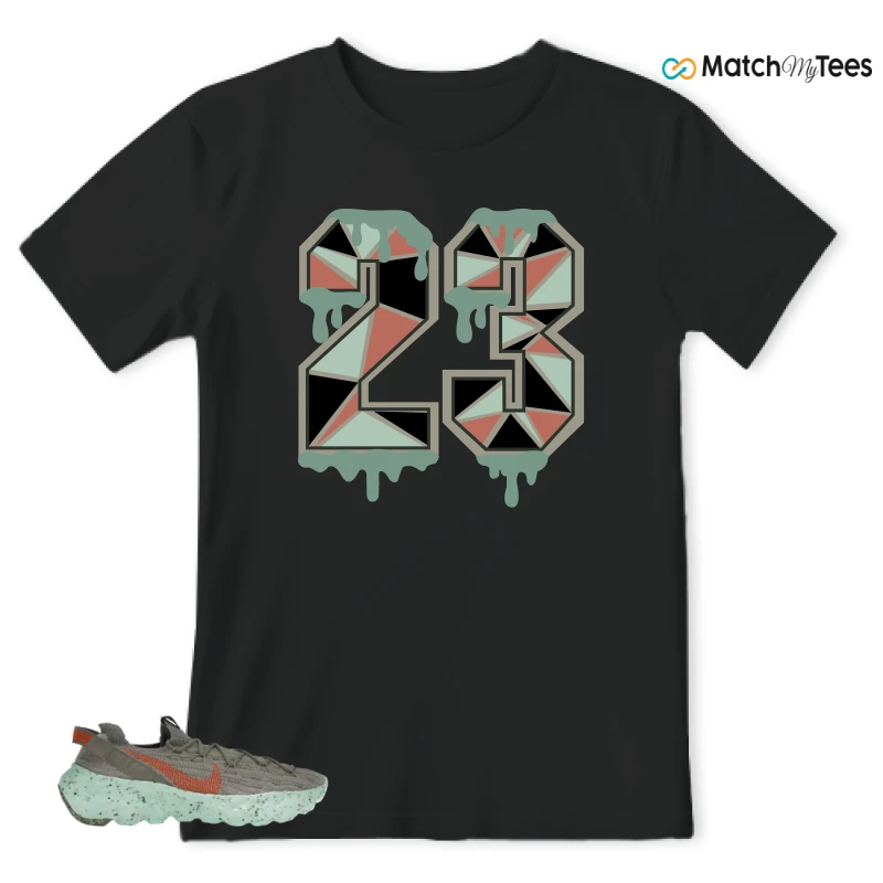NIKE SPACE HIPPIE 04 GREEN GLOW SNEAKER Matching Tees t-shirt