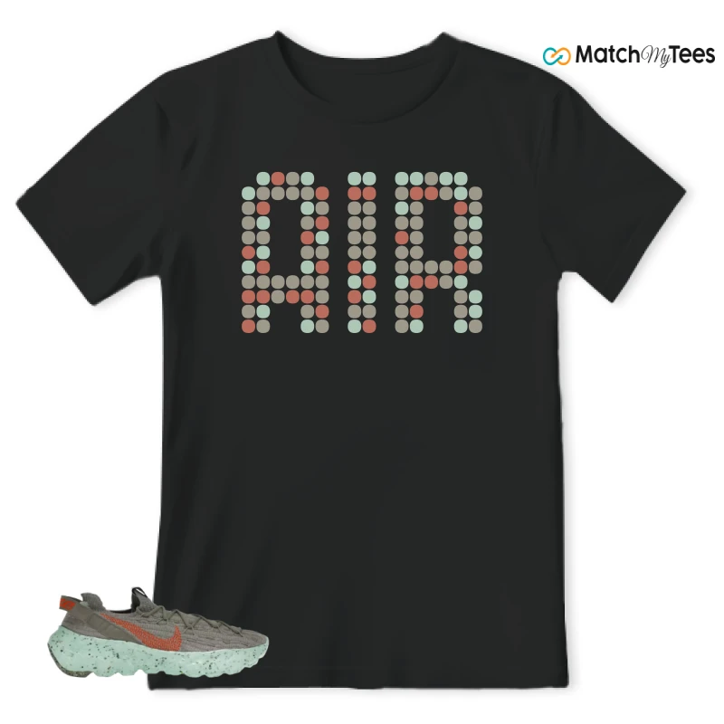 NIKE SPACE HIPPIE 04 GREEN GLOW SNEAKER Matching Tees t-shirt