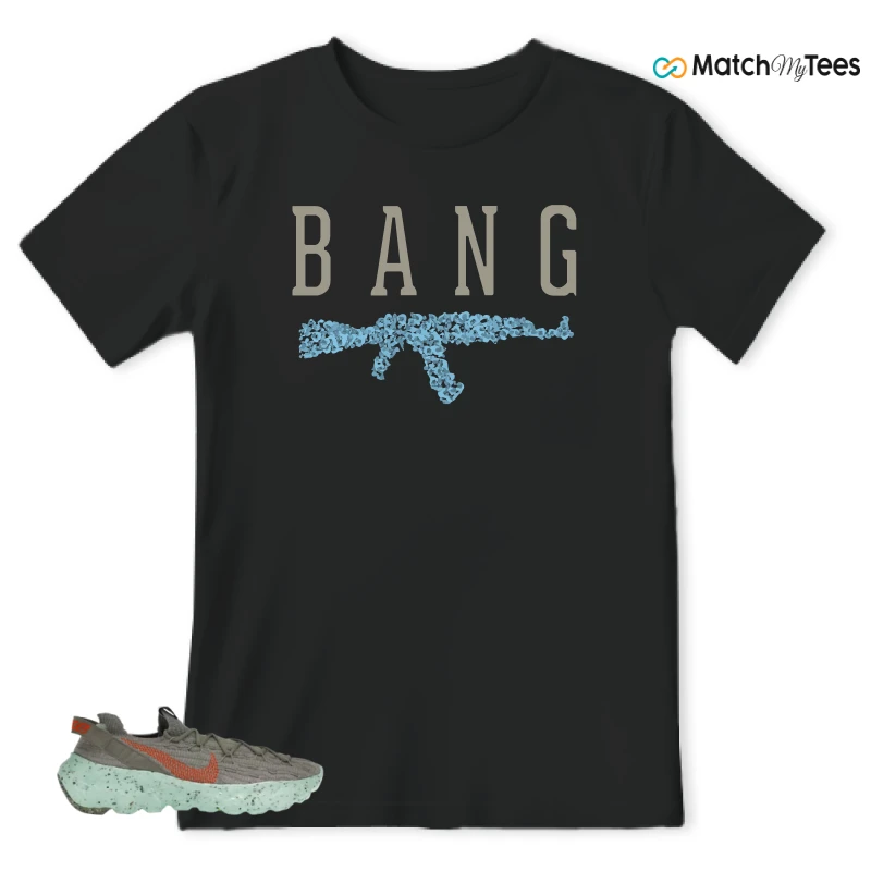 NIKE SPACE HIPPIE 04 GREEN GLOW SNEAKER Matching Tees t-shirt