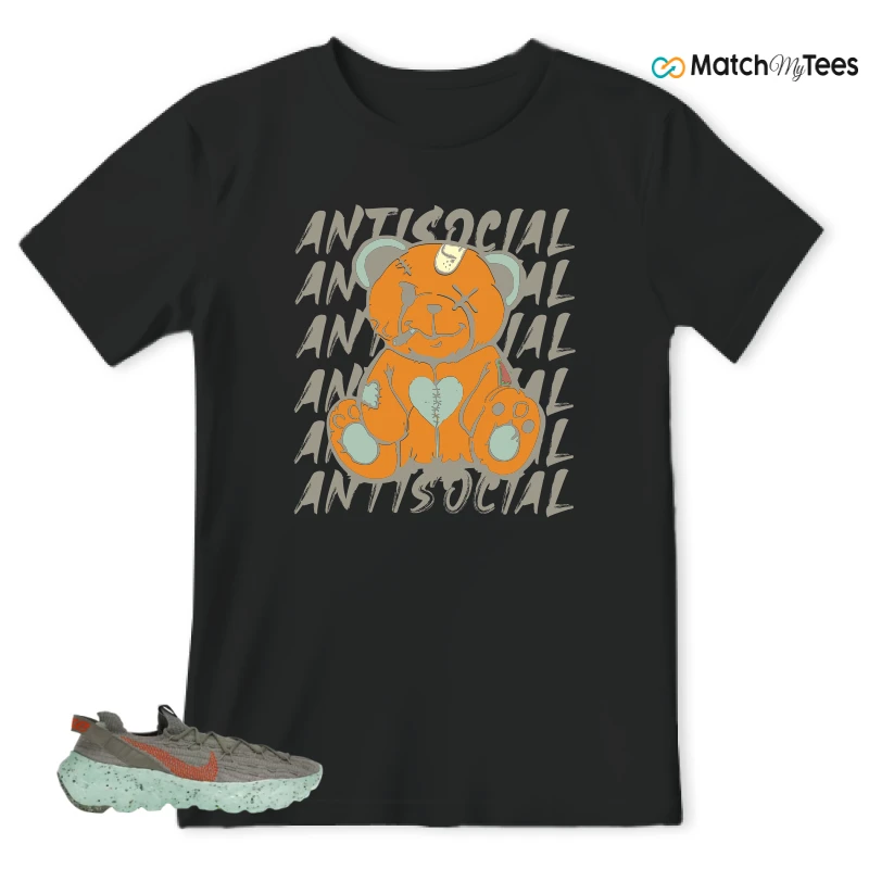 NIKE SPACE HIPPIE 04 GREEN GLOW SNEAKER Matching Tees t-shirt