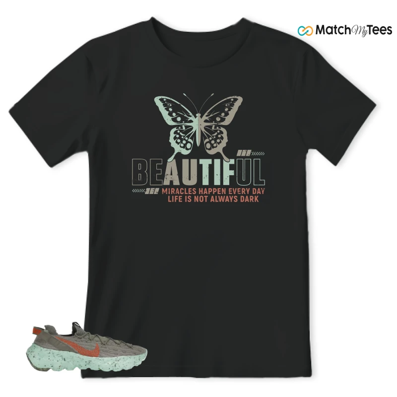 NIKE SPACE HIPPIE 04 GREEN GLOW SNEAKER Matching Tees t-shirt