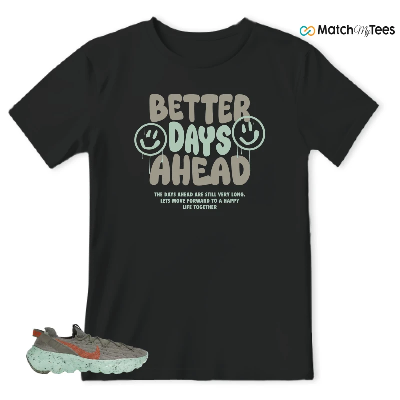 NIKE SPACE HIPPIE 04 GREEN GLOW SNEAKER Matching Tees t-shirt