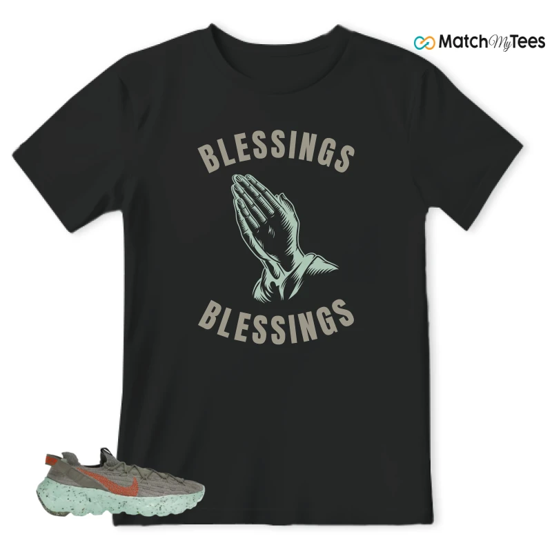 NIKE SPACE HIPPIE 04 GREEN GLOW SNEAKER Matching Tees t-shirt