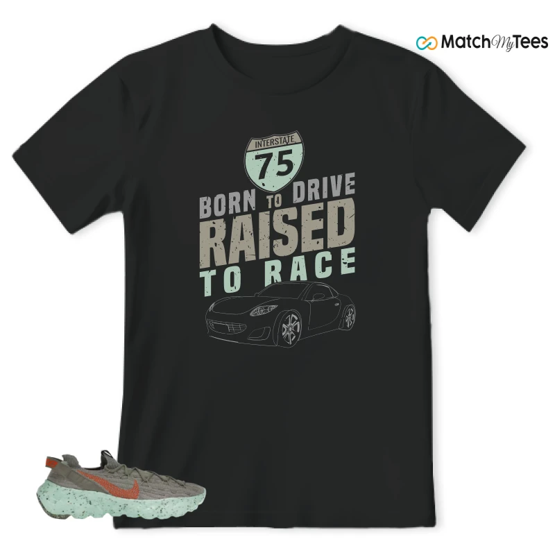 NIKE SPACE HIPPIE 04 GREEN GLOW SNEAKER Matching Tees t-shirt