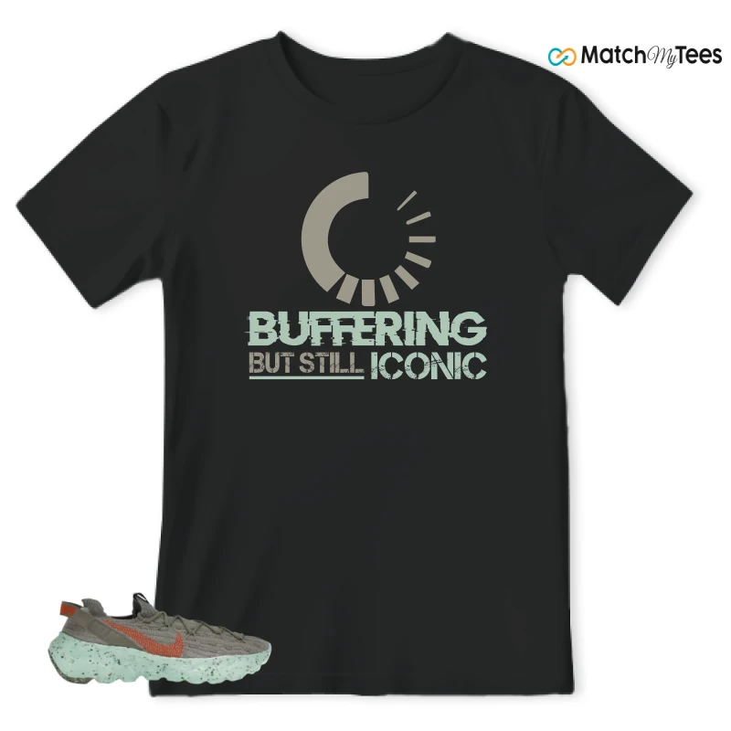 NIKE SPACE HIPPIE 04 GREEN GLOW SNEAKER Matching Tees t-shirt