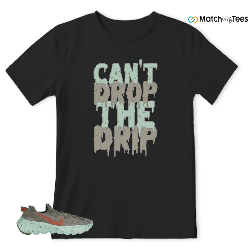 NIKE SPACE HIPPIE 04 GREEN GLOW SNEAKER Matching Tees t-shirt