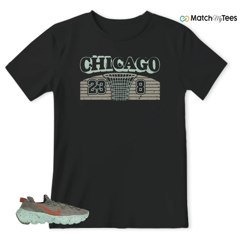 NIKE SPACE HIPPIE 04 GREEN GLOW SNEAKER Matching Tees t-shirt