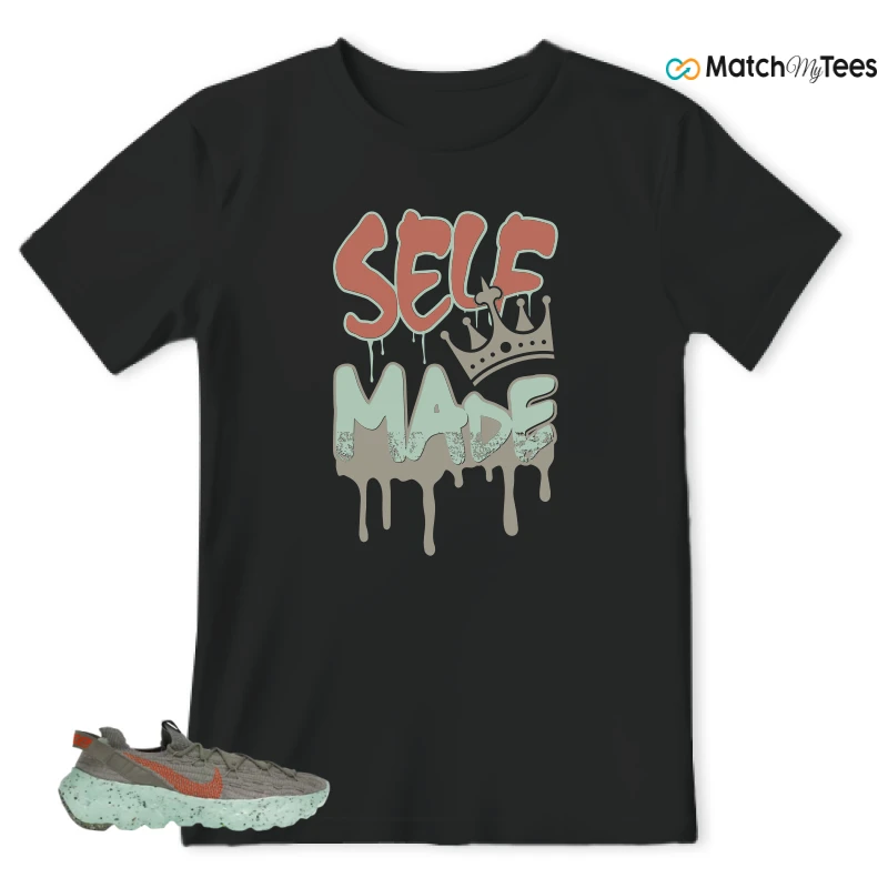 NIKE SPACE HIPPIE 04 GREEN GLOW SNEAKER Matching Tees t-shirt