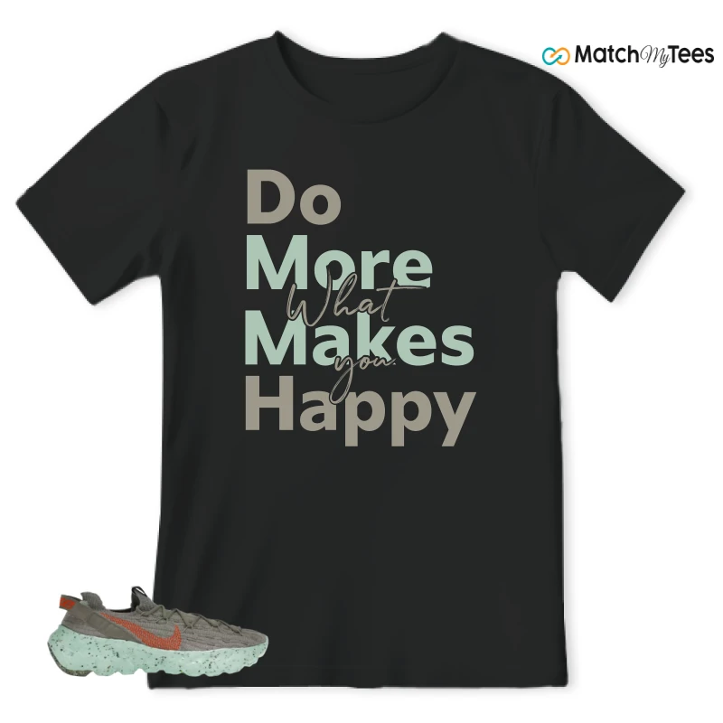 NIKE SPACE HIPPIE 04 GREEN GLOW SNEAKER Matching Tees t-shirt